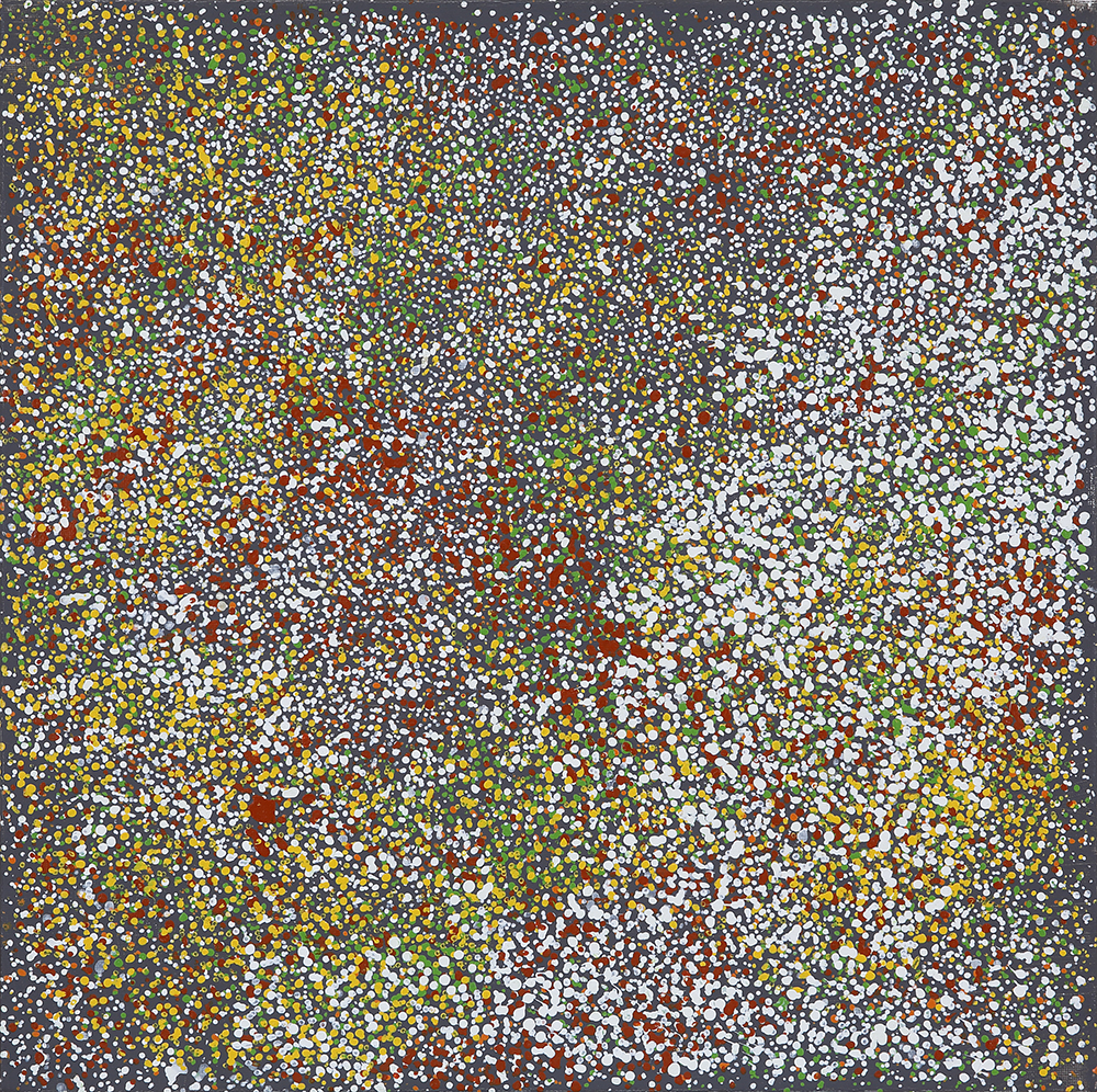 Katunguru walunyanganyi (Looking down from above) - Painting - Diane Dawson