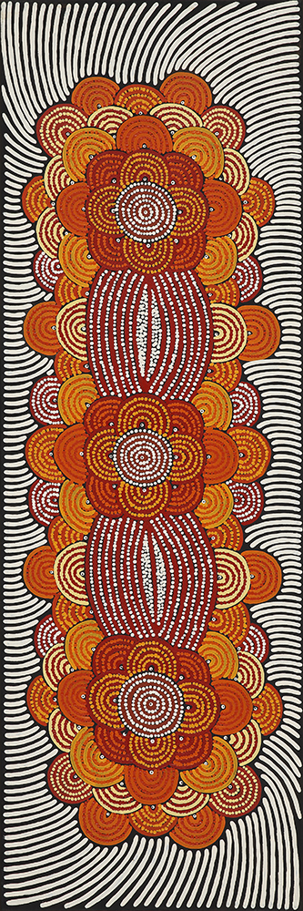 Puli Mankurpa (Uluru, Kata Tjuta & Atila) - Painting - Cecelia Yakiti