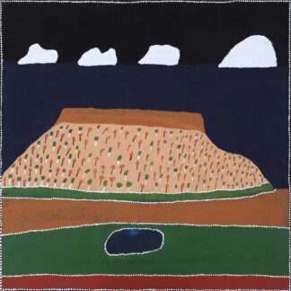That hill near my Father's Country - Painting - Ned Kelly