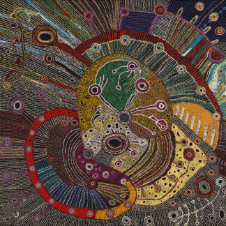 Kungkarangkalpa (Seven Sisters Story) - Painting - Anyupa  Nelson