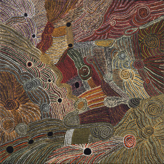 Wati Kutjarra - Janet Forbes - Painting - Janet Forbes