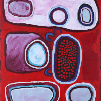 Walunya, Talala, munu Kampurara Piti - Painting - Bruce Tjinpun Parker