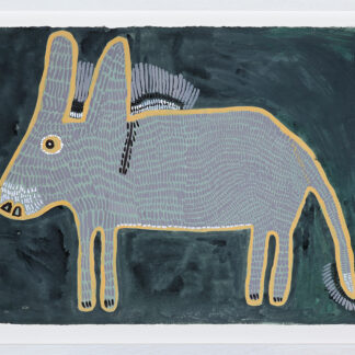 Red the Donkey - Painting - Dulcie Sharpe
