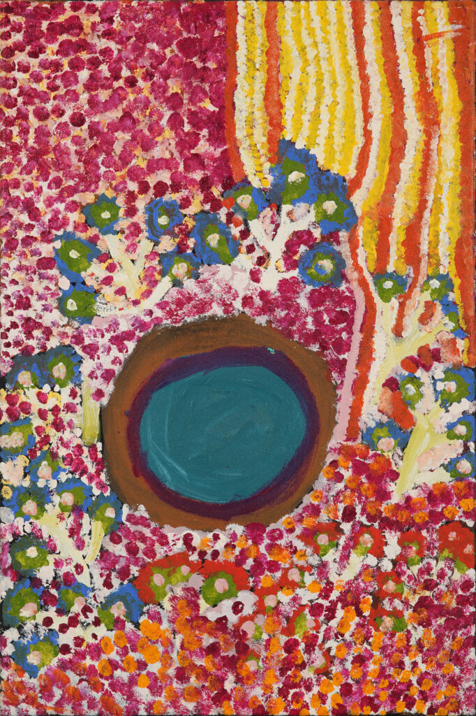 Ninjya (soggy swamp) - Painting - Jessie Kemarr Beasley