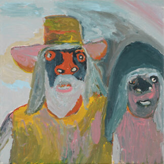 Family in Yalpirakinu - Painting - Adrian Jangala Robertson