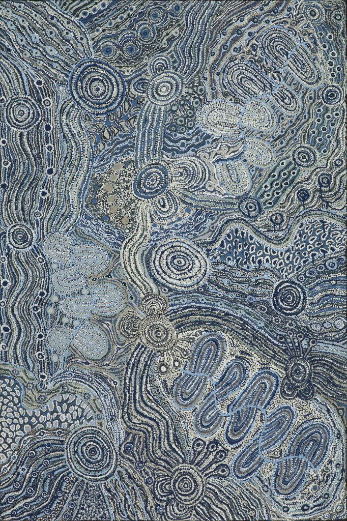 Kaliny-kaliny (Honey grevillea) - Painting - Umatji Tjitayi