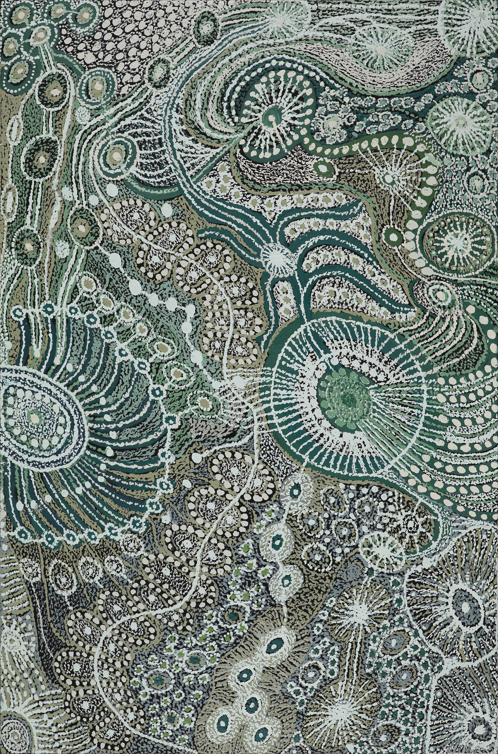 Tjukurpa Mulayangu - Atipalku’s Story - Painting - Atipalku Intjalki