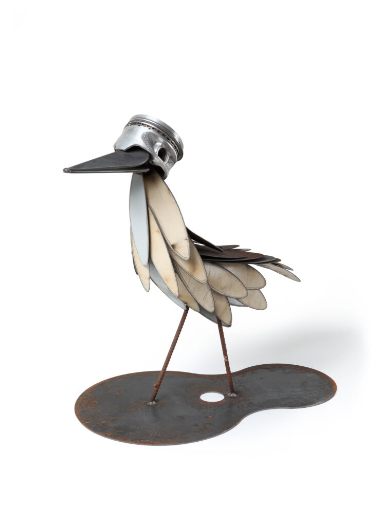 Big curlew # 1 - Sculpture - E R