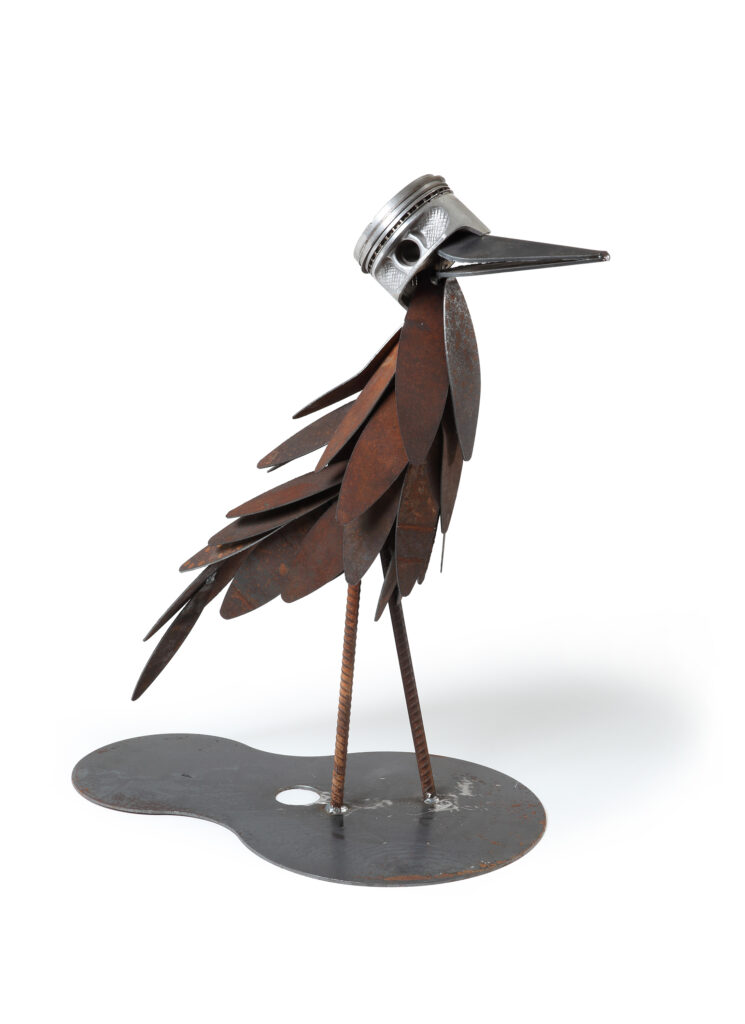 Big curlew #2 - Sculpture - E R