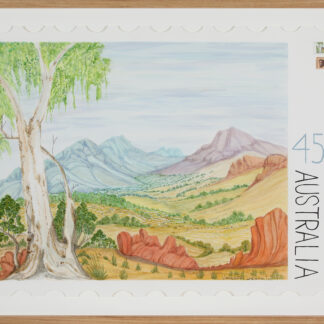 Tjoritja (West MacDonnell Ranges), NT - Painting - Vanessa Inkamala