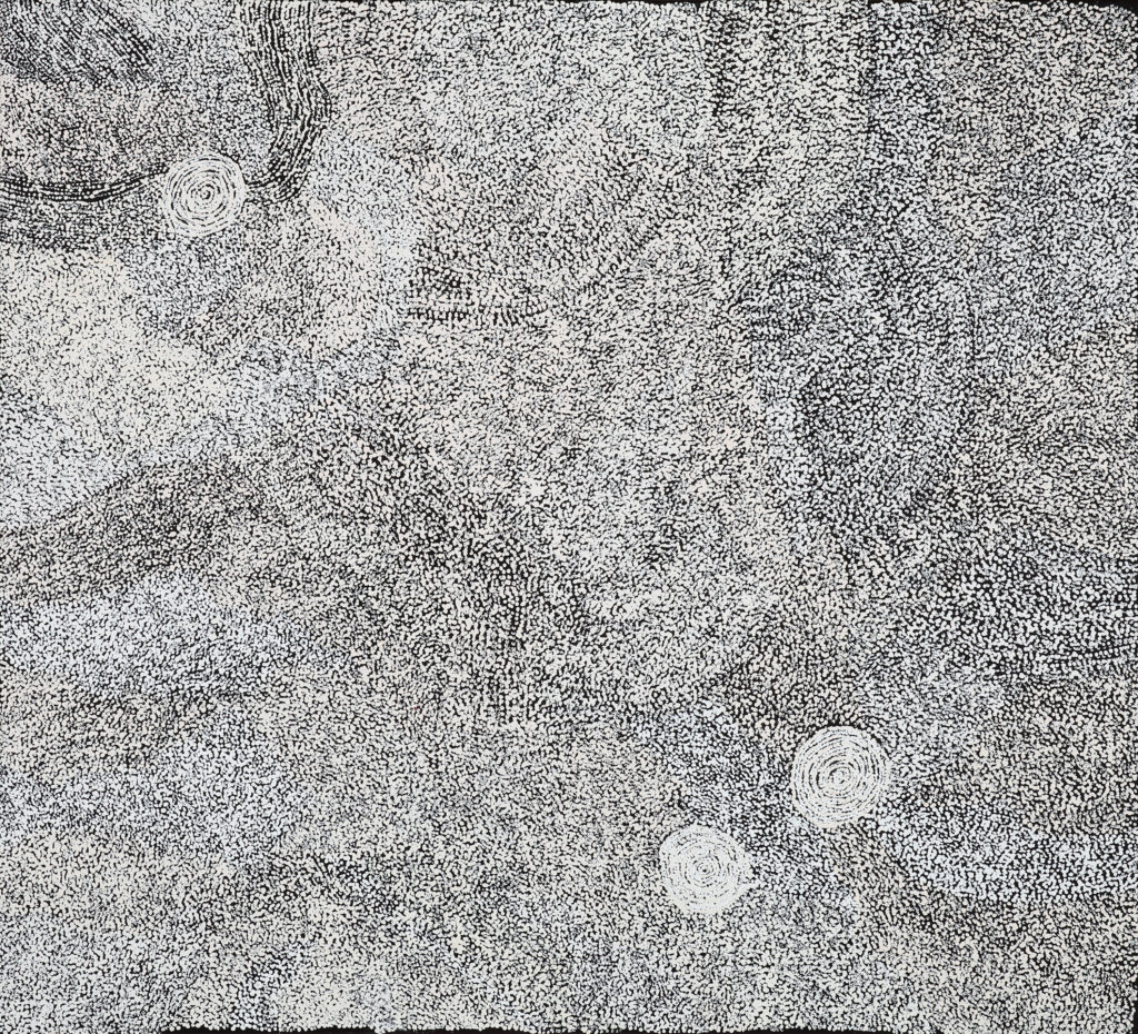 Maḻangka puyini (After rain) - Painting - Betty King