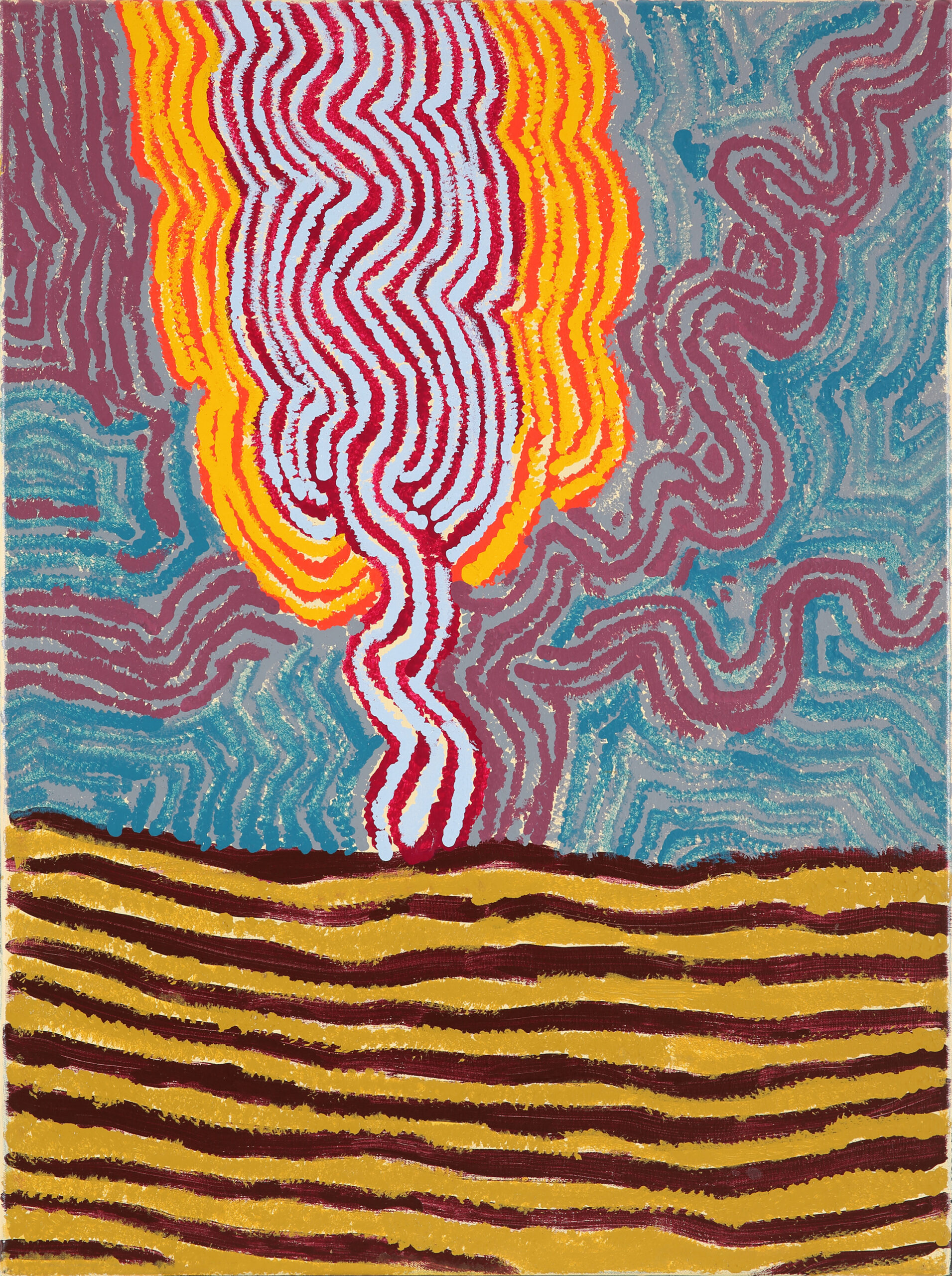 Maralinga bomb - Painting - Noreen Parker