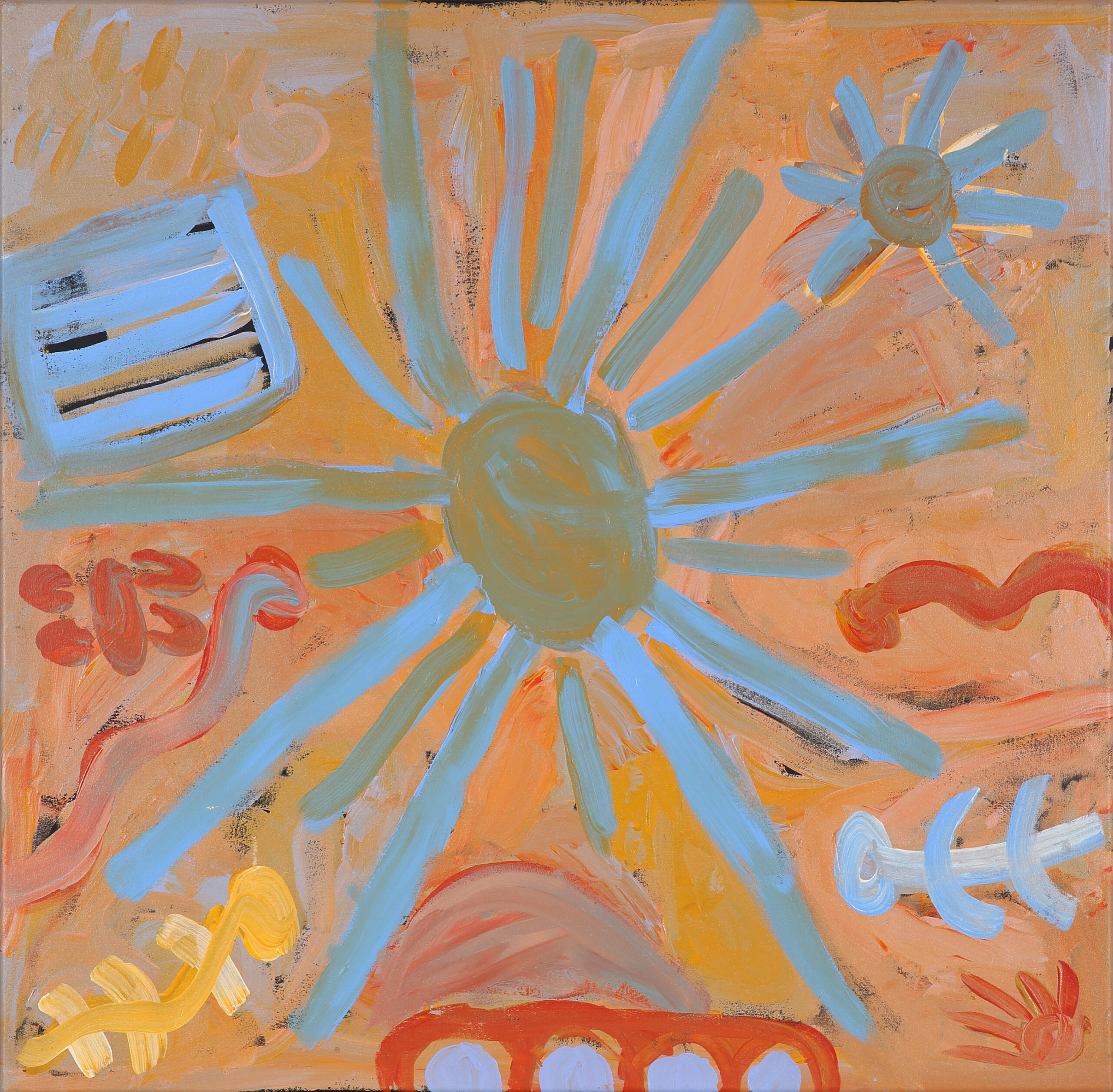 Bush trip - Painting - Cassaria Young Hogan