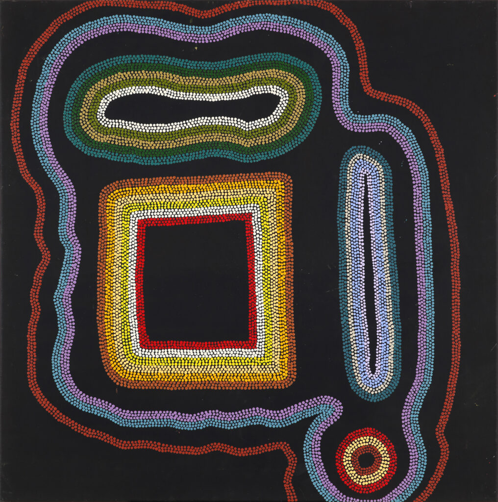Wati Kutjara Wanampi - Painting - Margaret Donegan