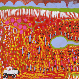 Bush trip to my homelands - Painting - Inawantji Jennifer Forbes