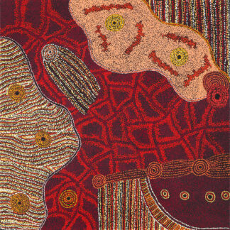 Waru dreaming - Painting - Carol Young