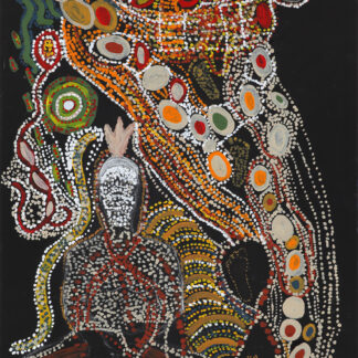 Karnungu kapi Karti kan (Boy to man) - Painting - Joseph Williams Jungurrayi