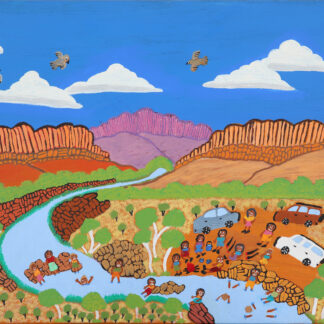 Illari Spring, Tempe Downs - Painting - Betty Conway