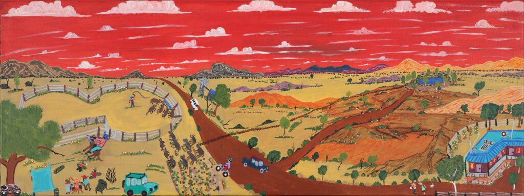 Maryvale Station - Painting - Elizabeth Douglas