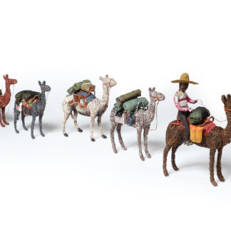 Camel train - Painting - Johnny Young Perrule