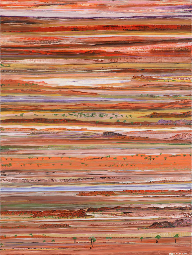 Tjintjira (Salt pan) - Painting - Nita Ferguson