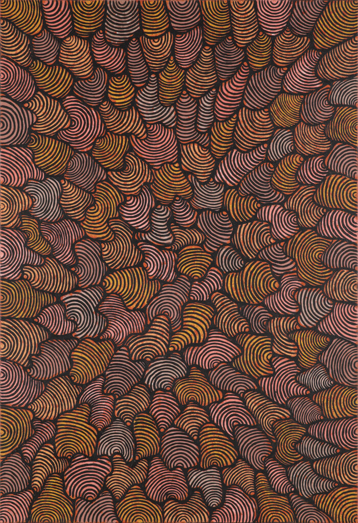 Punu walka - Painting - Lena Campbell