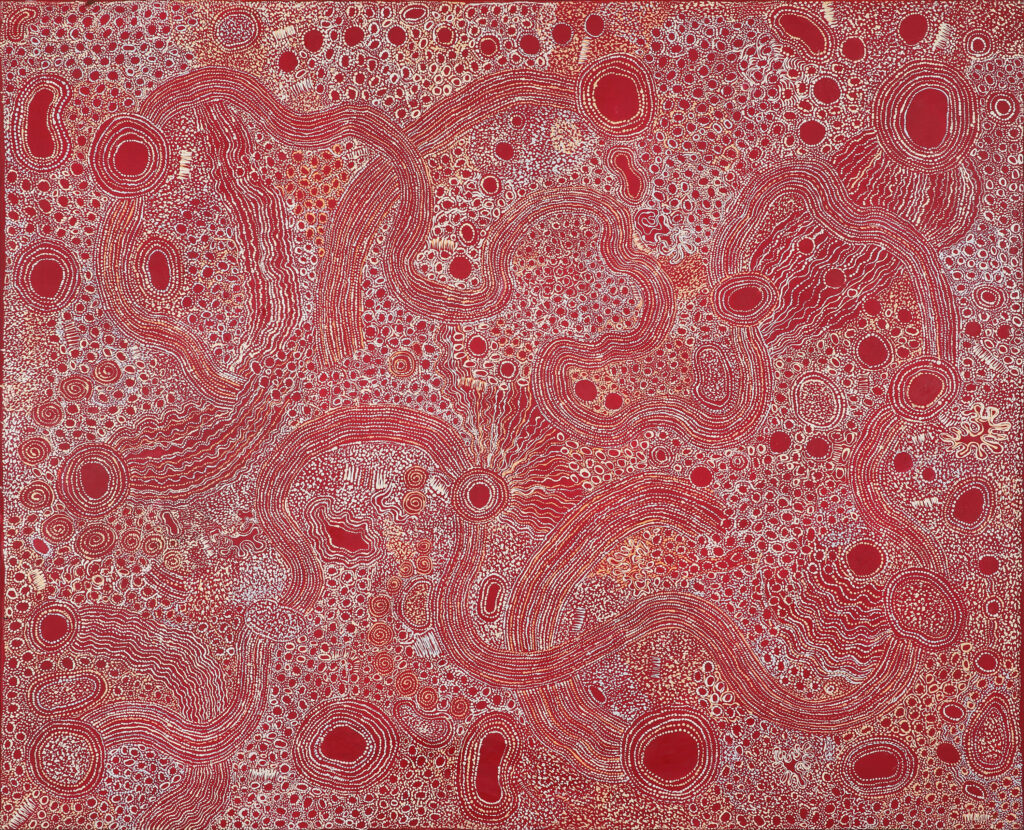 Ngayuku ngura (My country) - Painting - Janie Kulyuru Lewis
