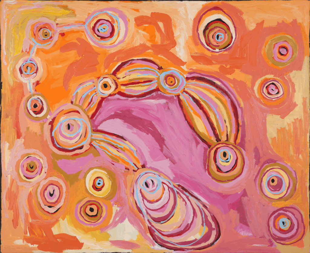 Ngayuku ngura - My country, Nturiya - Painting - Barbara Mbitjana Moore