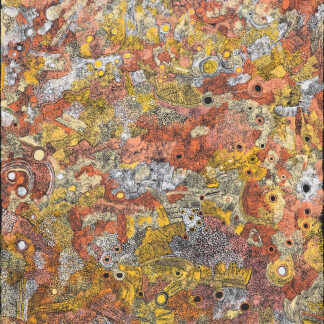 Maḻilu Tjukurpa - Painting - Kani Patricia Tunkin