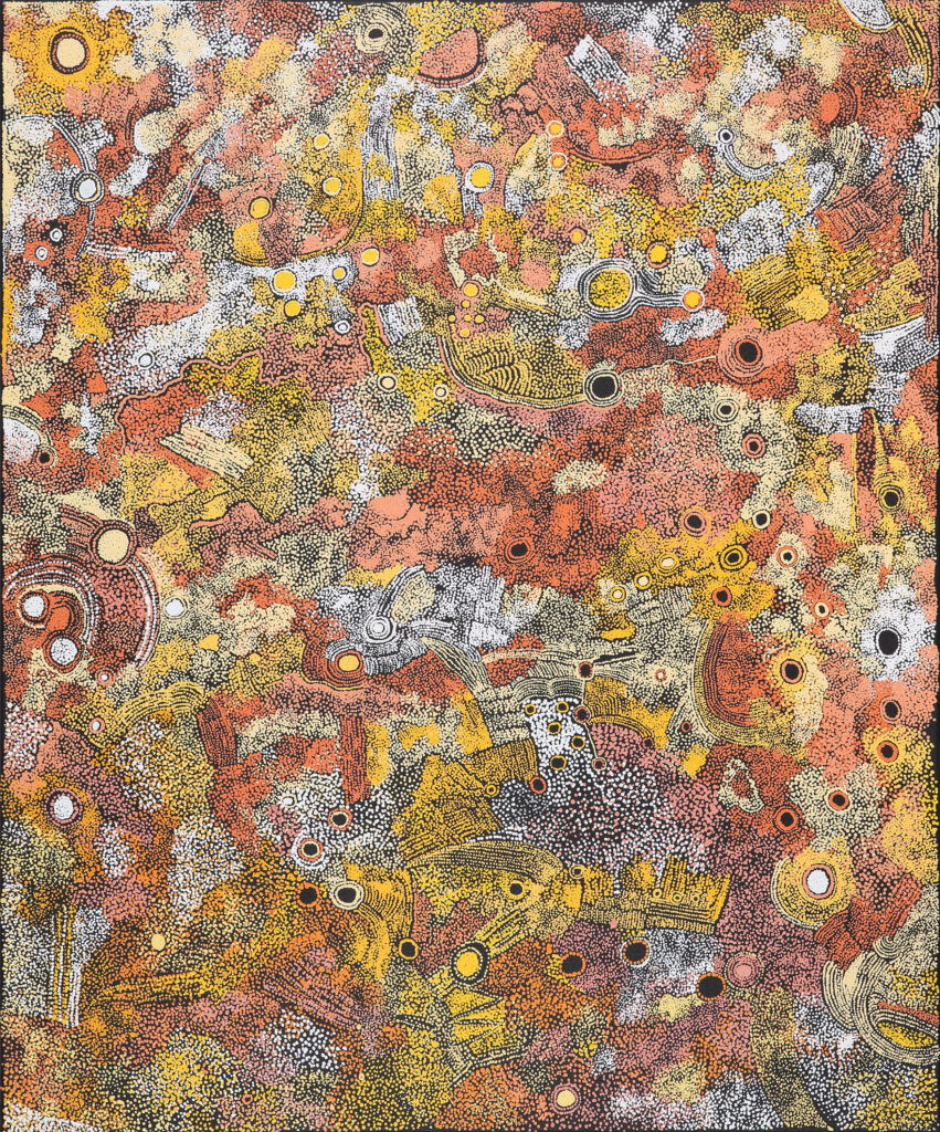 Maḻilu Tjukurpa - Painting - Kani Patricia Tunkin