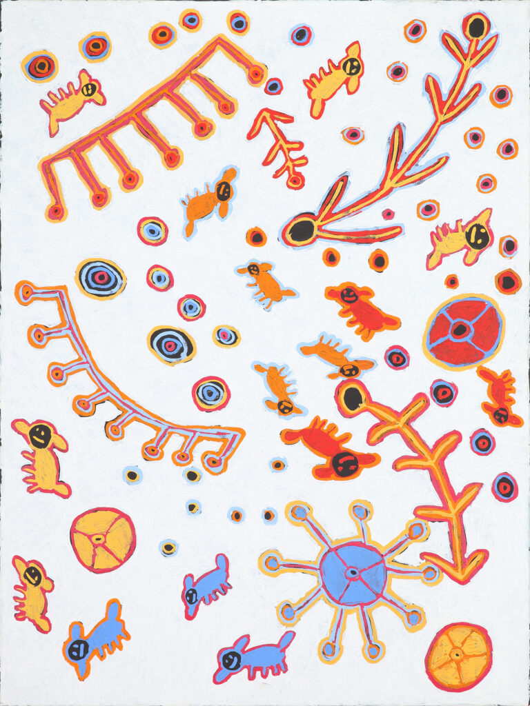 Mina Mina Jukurrpa - Painting - Saraeva Napangardi Marshall