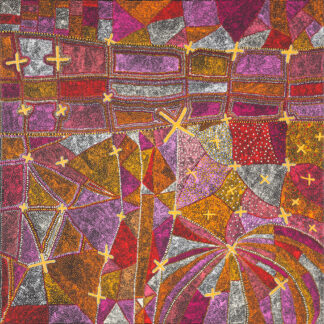 Ngatijirri (Budgerigar) Jukurrpa - Painting - Kershini Napaljarri Collins