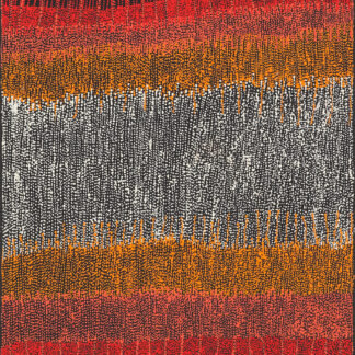 Ngapa (Water ) Jukurrpa - Pirlinyarnu - Painting - Sabrina Nangala Robertson